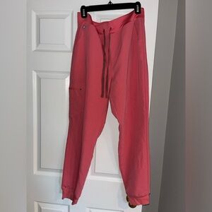 Figs High-Waisted Joggers in Desert Rose